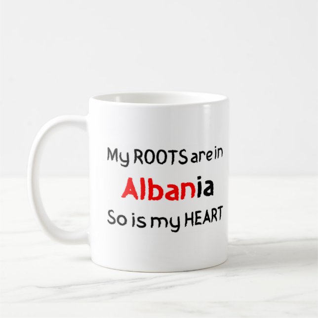 Mug racines albanaises (Gauche)
