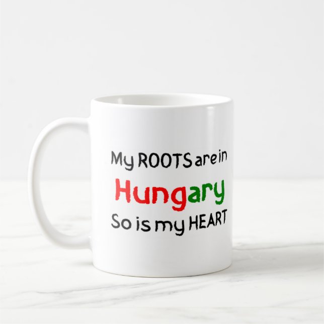 Mug racines de la hongrie (Gauche)