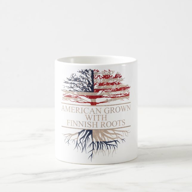 Mug racines finnoises américaines (Centre)