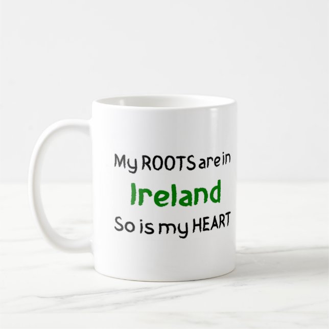 Mug racines irlandaises (Gauche)