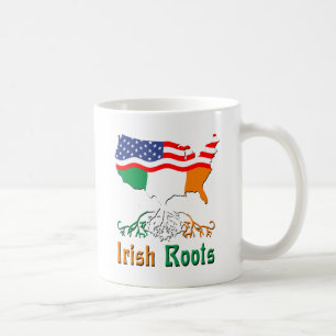 Mug Racines irlandaises américaines