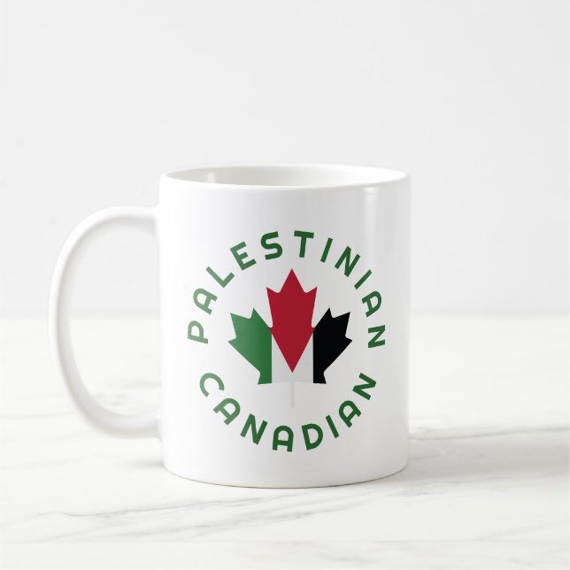 Mug Racines palestiniennes canadiennes (Gauche)