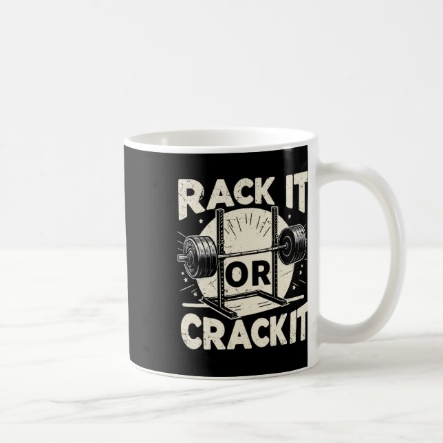 Mug Rack-Le Ou Crack-It Barbell Bodybuilding 1 (Droite)