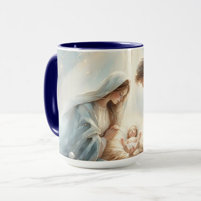 Mug Radiant Holy Family Nativity Scene (Devant gauche)