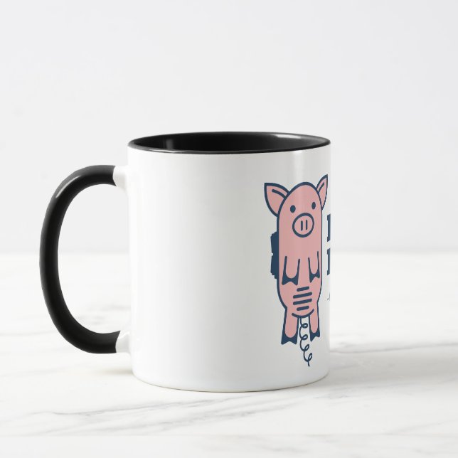 Mug Radio-amateur - Hammy (Gauche)