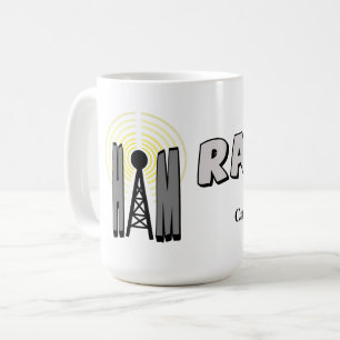 Mug radio jambon avec répéteur et indicatif d'appe