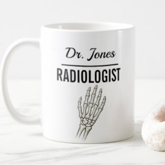 Mug RADIOLOGUE Cadeau de docteur nom personnalisé