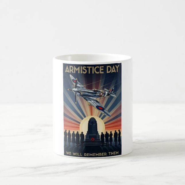 Mug RAF Art Deco Remembrance Day Edition (Centre)