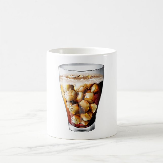 Mug Rafraîchir la boisson de soda glacée froide avec b (Créateur téléchargé)
