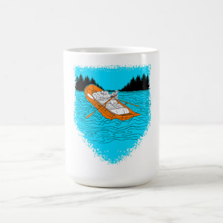 Mug Rafting d'eau blanche Raquette d'aviron