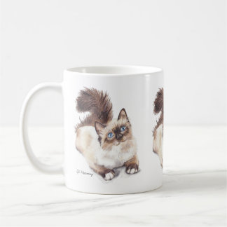 Mug Ragdoll cat par Artist GV Hemmings