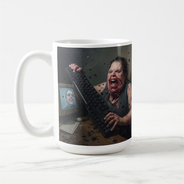 Mug Rage Error: System Failure - Ctrl Alt Delirium (Gauche)