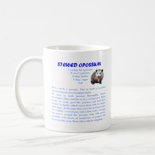 Mug Ragoût d'opossum (Gauche)