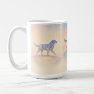 Mug Rainbow Bridge Wildflower Pet Silhouette