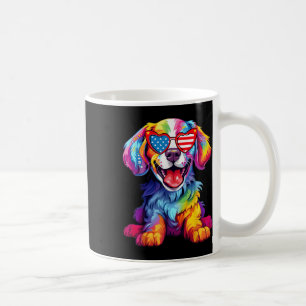 Mug Rainbow Cute Chien Aimer Funny Colorful Chiot Happ