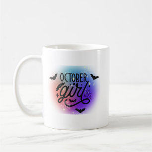 Mug Rainbow October Girl