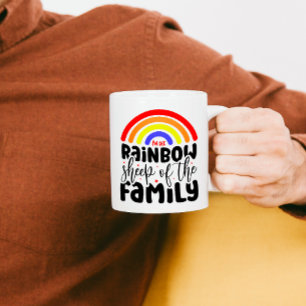 MUG RAINBOW SHEEP DE FAMILY FUNNY GAY