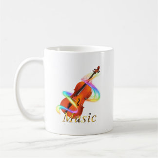 Mug Rainbow Violin