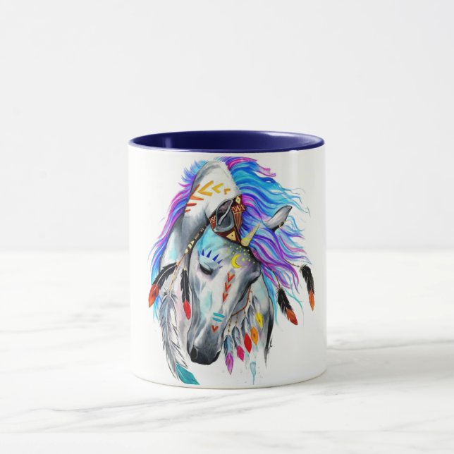 Mug Rainbow watercolor (Centre)