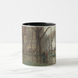 Mug Rainy Day, Carré de Madison, New York, Paul Cornoy