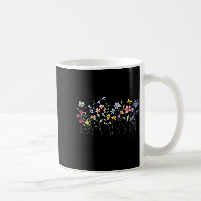 Mug Raising A Wildflower Mom Matching Botanical _1  (Droite)