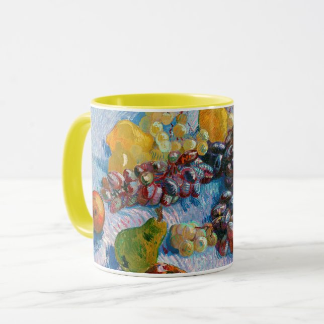 Mug Raisins, citrons, poires et pommes, Van Gogh (Devant gauche)