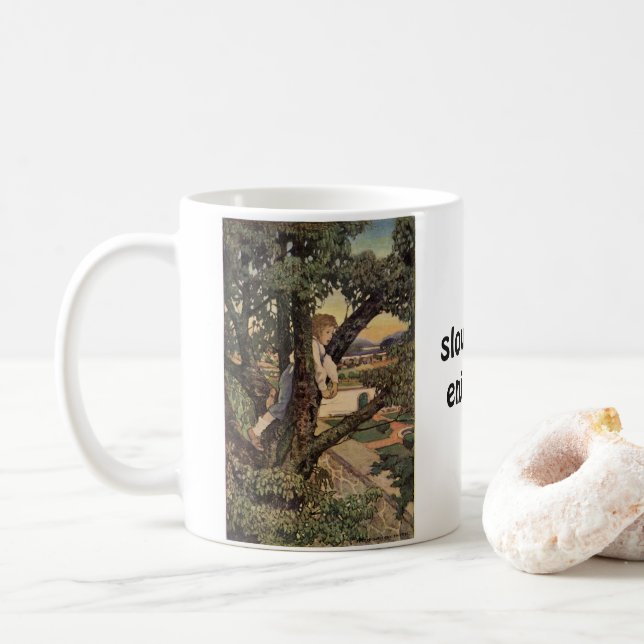 Mug Ralentir ... Profitez de la vie (Avec donut)