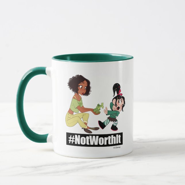 Mug Ralph rompt Internet | Tiana - #ÇaNeVautPasÇa (Gauche)