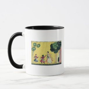 Mug Rama et Lakshmana accompagnés de Visvamitra