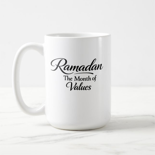 Mug Ramadan des Valeurs (Gauche)