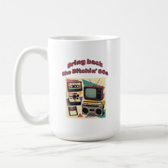 Mug Ramener les super 80 - rétro (Gauche)