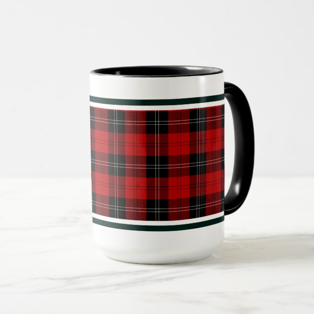 Mug Ramsay Clan Tartan (Devant droit)