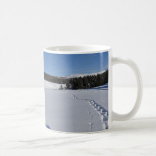 Mug Randonnée à neige dans le parc national Yellowston