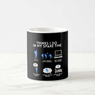 Mug Randonnée Funny Randonnée Camping Montagnes cadeau
