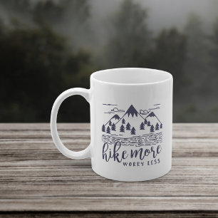 Mug Randonner Plus, S'Inquiéter Moins