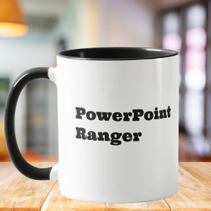 Mug Ranger PowerPoint, Citation drôle de collègue