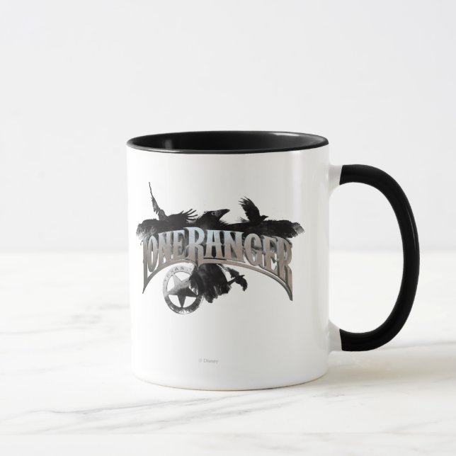 Mug Ranger solitaire - Corneilles et insigne 2 (Droite)