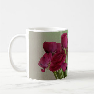 Mug Ranunculus Photographie Fleur Originale V2 Pour El