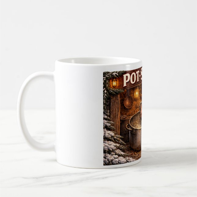 Mug Râpe à Pot Lutins de Noël Islandais  (Gauche)