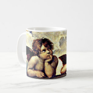Mug Raphael : Putti, Détail de la Vierge Sixtine,