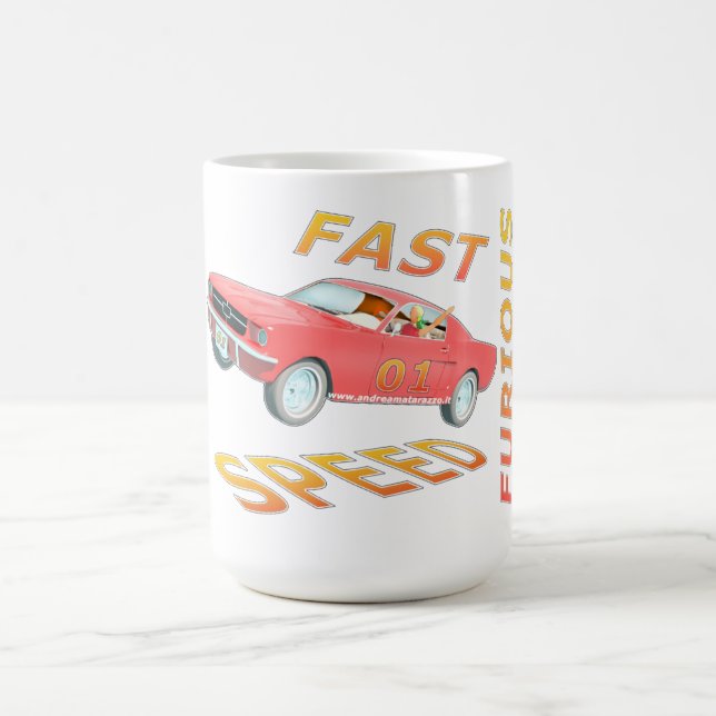 Mug Rapide et rapide furieux 01 (Centre)