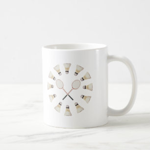 Mug Raquettes de badminton