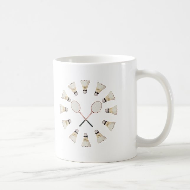 Mug Raquettes de badminton (Droite)