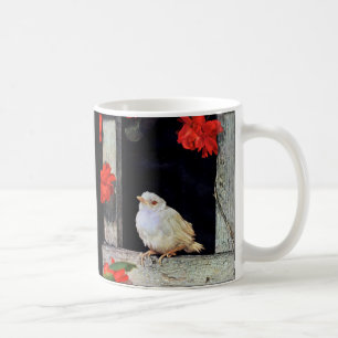 Mug RARE albino bird