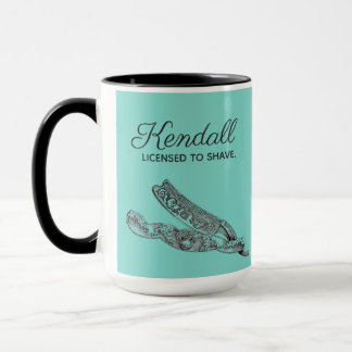 Mug Rasoir droit sterling