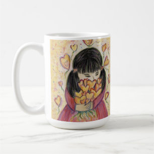 Mug Rassembler les coeurs d'amour Art Coffee Cup