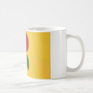 Mug Rasta Colours Art Abstrait Imprimer