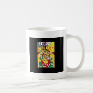 Mug Rasta Couleurs Rouge or Vert Hillary Art Imprimer