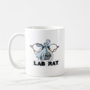 Mug Rat de laboratoire Lab Rat avec grand lunettes Mou