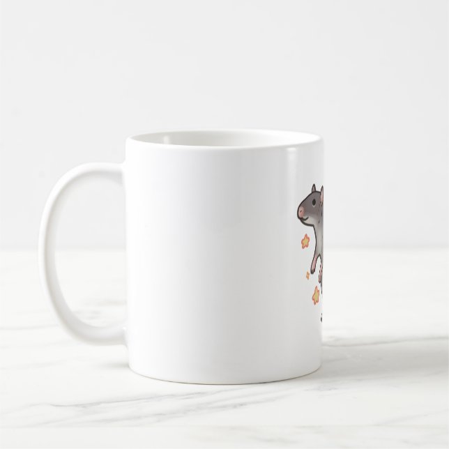 Mug Rat Delft � Cute Animal Art (Gauche)